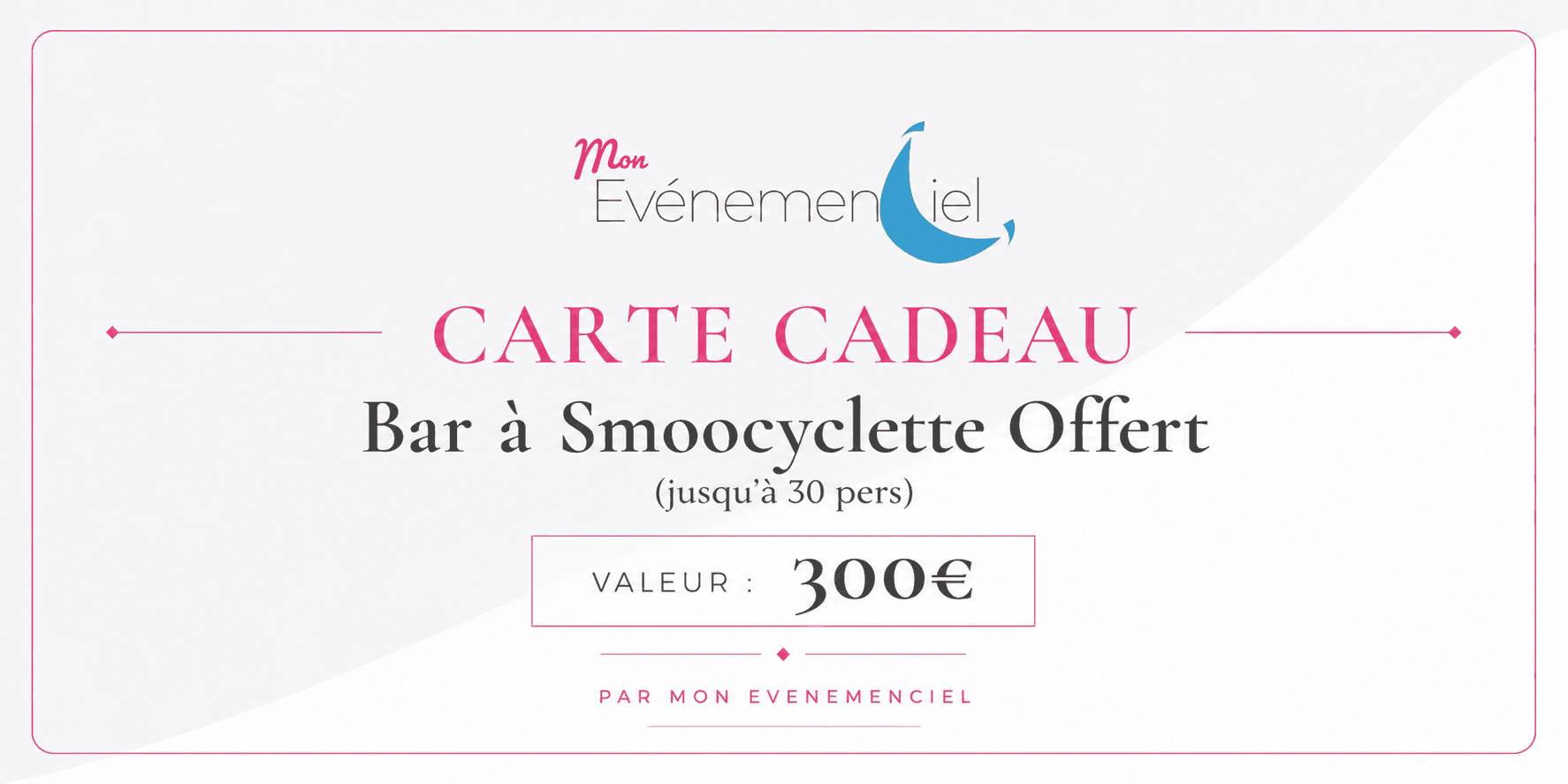 Prestation bar à Smoocyclette — Mon Evénemenciel