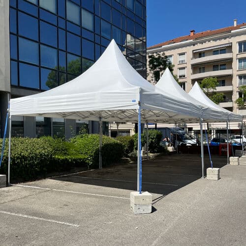 Tonnelle Pagode 5x5 m - Gamme Prestige